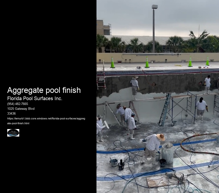 aggregate pool finish
