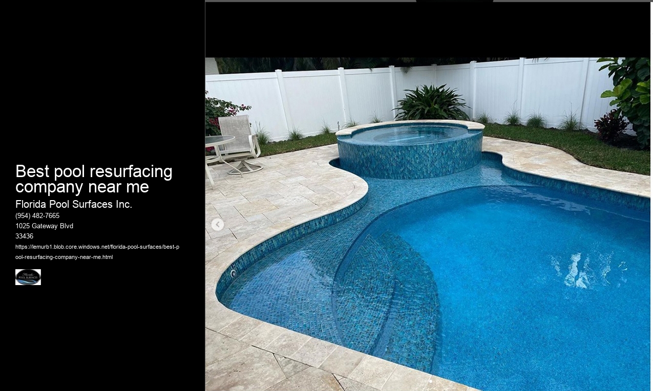 best pool resurfacing company near me