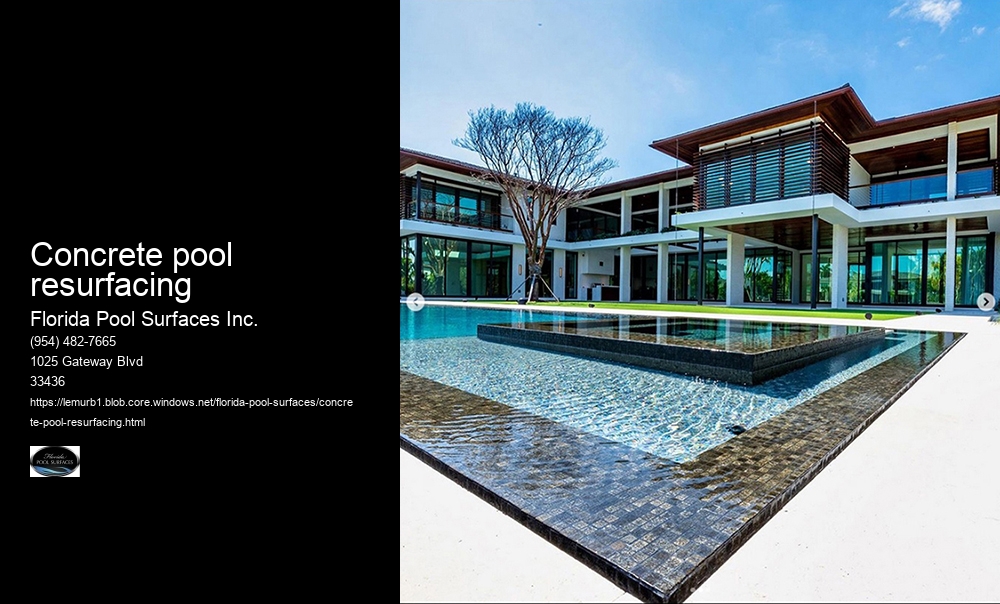 concrete pool resurfacing