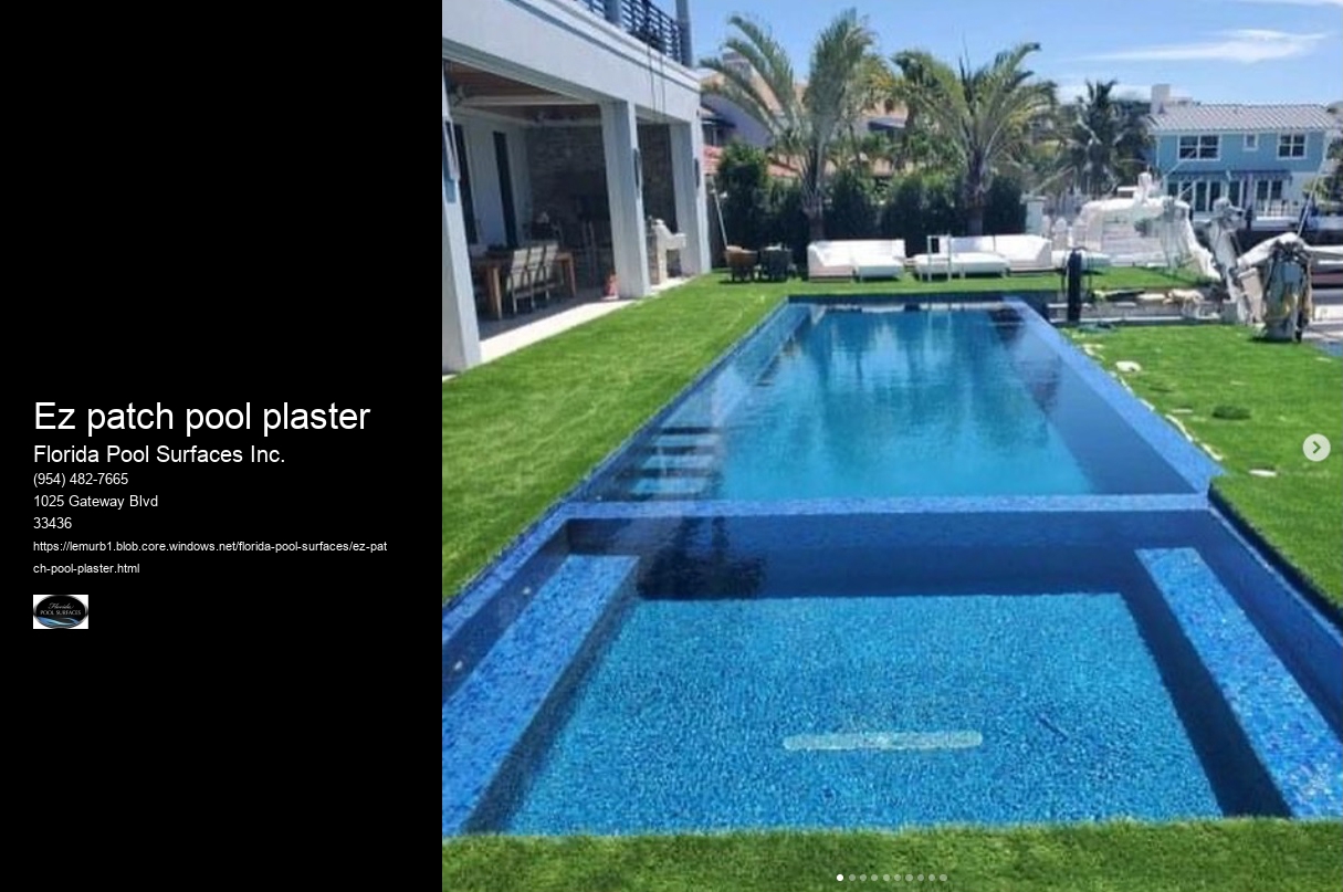 ez patch pool plaster