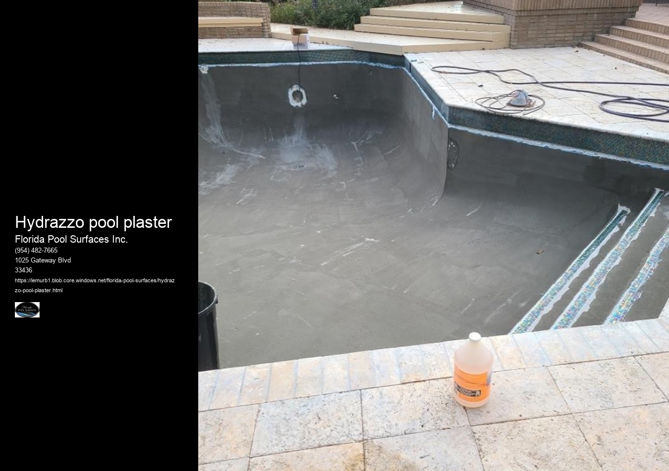 hydrazzo pool plaster