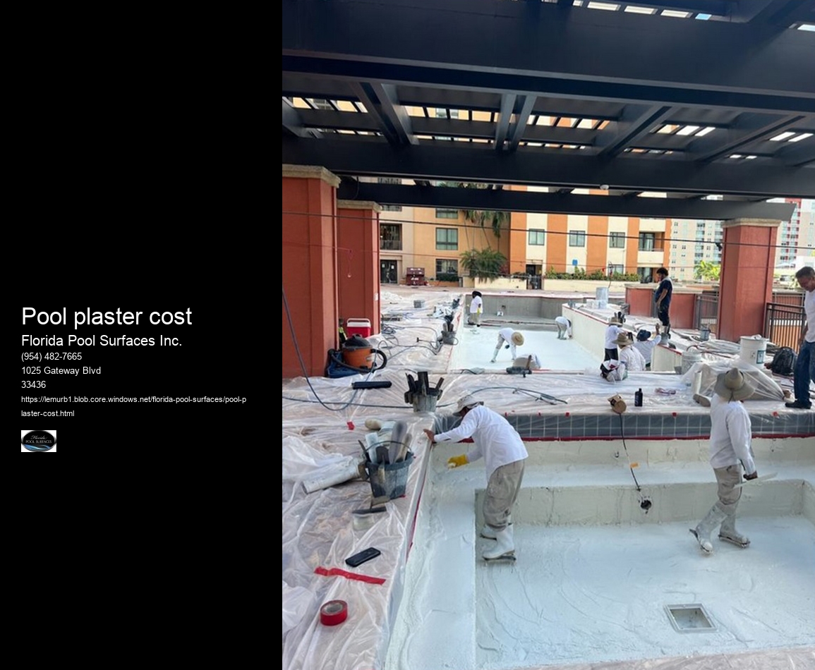 pool plaster cost