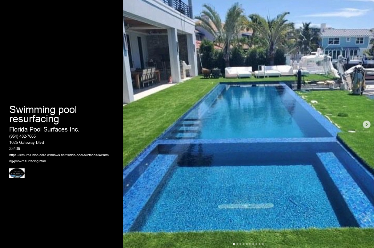swimming pool resurfacing